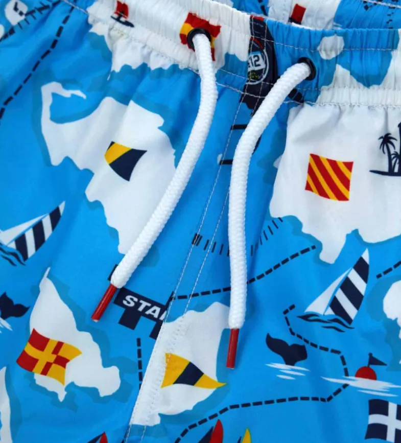 Bermuda mare con stampa