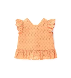 Blusa con ricami