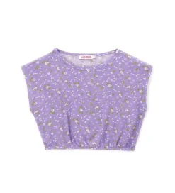 Blusa con stampa