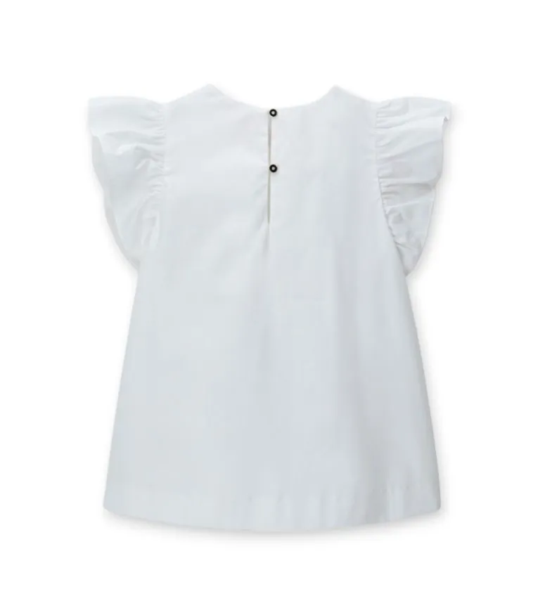 Blusa con volant