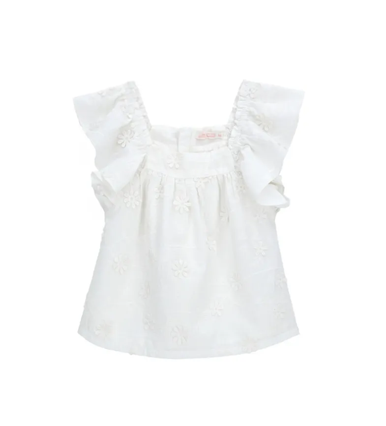 Blusa con volant