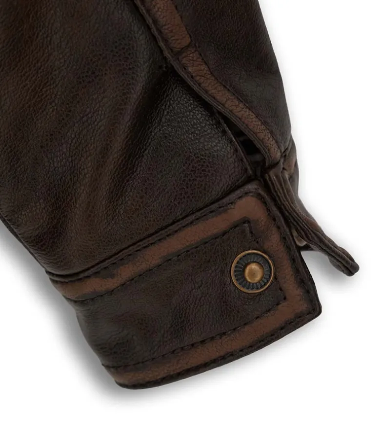Bomber in ecopelle