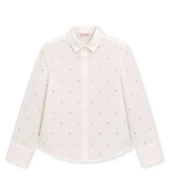 Camicia con strass