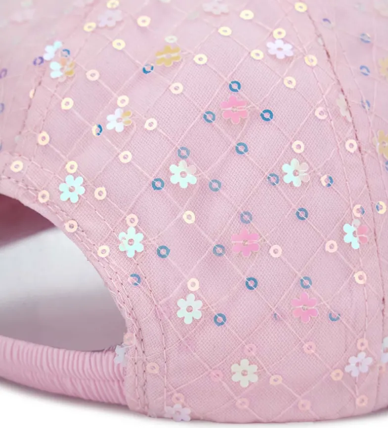 Cappello con paillettes
