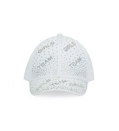 Cappello con strass