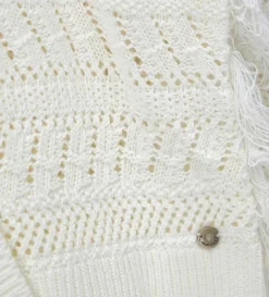 Cardigan con frange