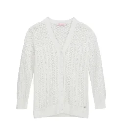 Cardigan in filo