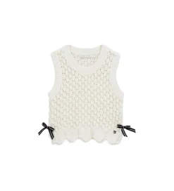 Gilet con fiocchi