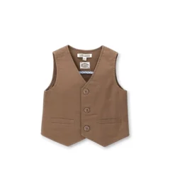 Gilet tinta unita