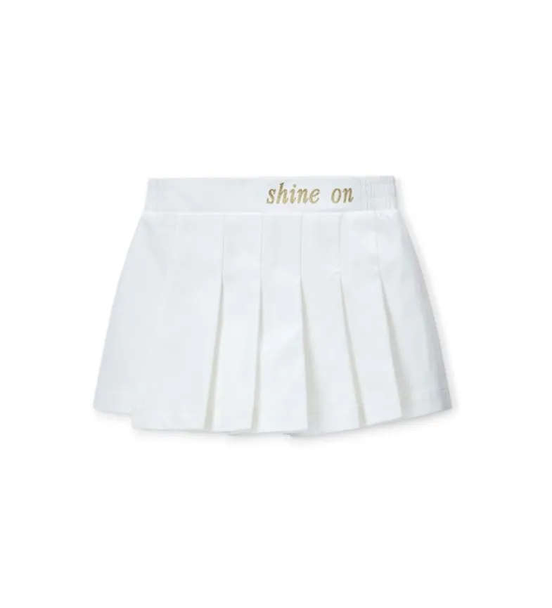 Gonna pantalone a pieghe