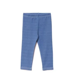 Leggings felpa denim
