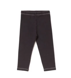 Leggings felpa denim