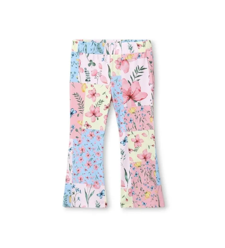 Leggings flare stampati