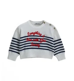 Maglia con ricamo