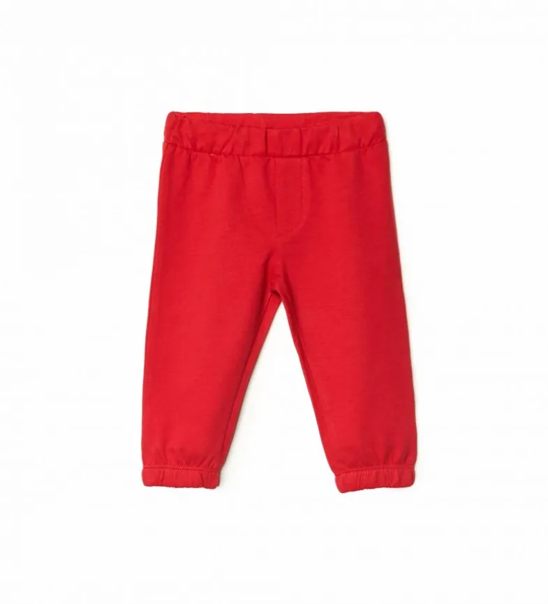 Pantalone con vita e fondi elastici