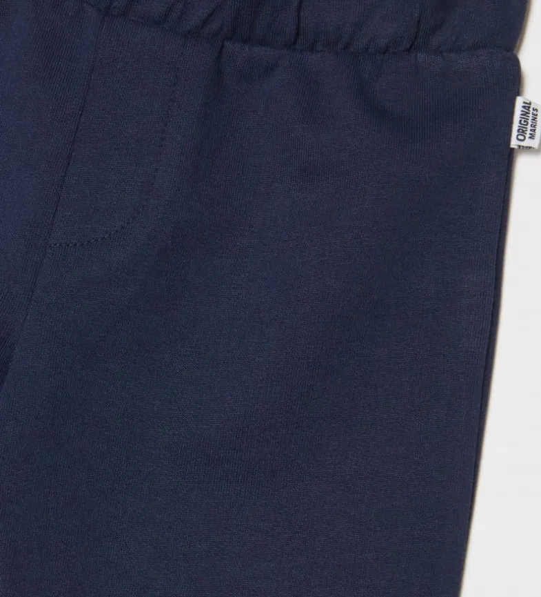 Pantalone con vita e fondi elastici