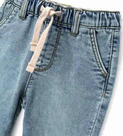 Pantaloni in felpa denim