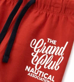 Pantaloni in felpa rossi
