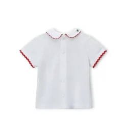 Polo con ricami