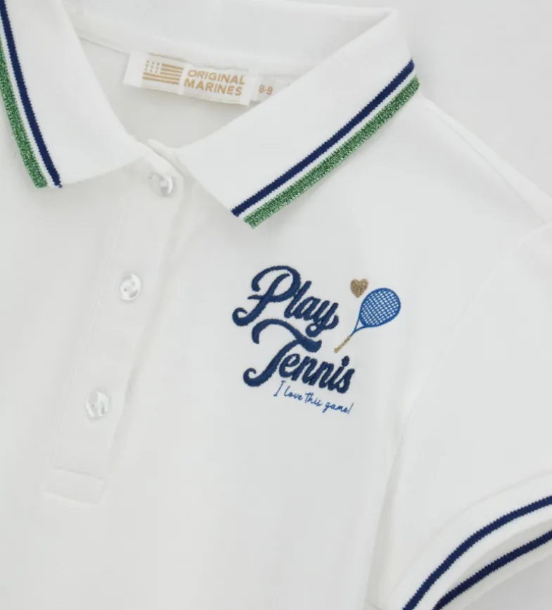 Polo con ricamo