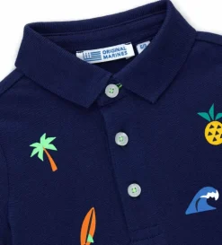 Polo con stampa