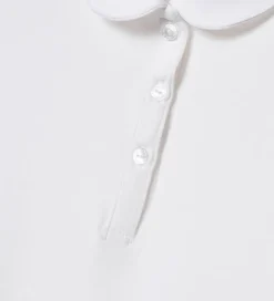 Polo manica lunga e collo camicia