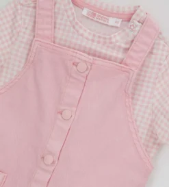 Set t-shirt e salopette