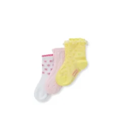 Tri-pack calzini traforati