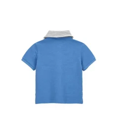 T-shirt a con bottoncini