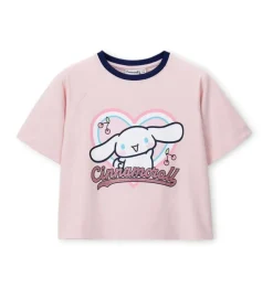 T-shirt Cinnamoroll rosa