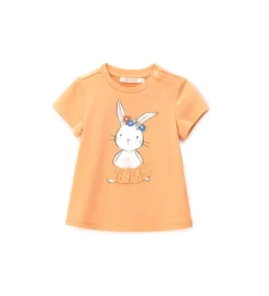 T-shirt con applicazione