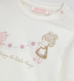 T-shirt con applicazione