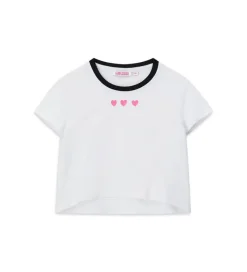 T-shirt con cuori