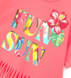 T-shirt con frange