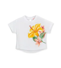 T-shirt con glitter