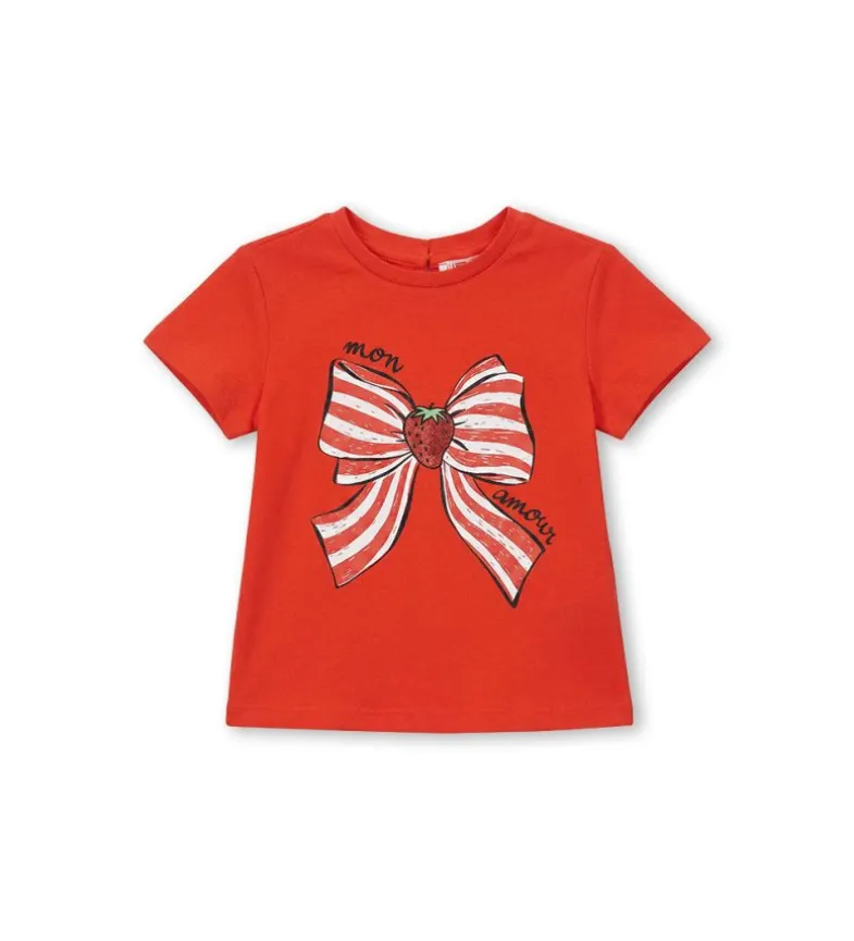 T-shirt con glitter
