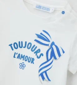 T-shirt con glitter