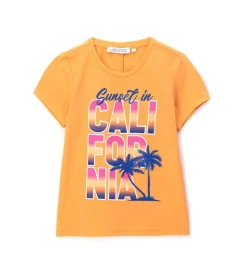 T-shirt con glitter