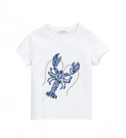 T-shirt con paillettes
