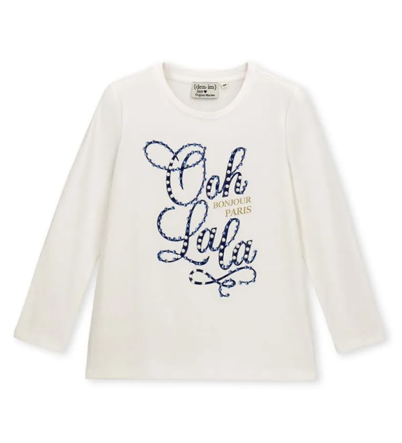 T-shirt con strass