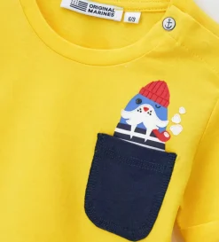 T-shirt con taschino