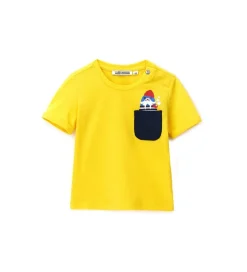 T-shirt con taschino