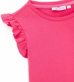 T-shirt con volant