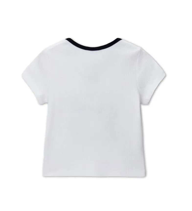 T-shirt in costina