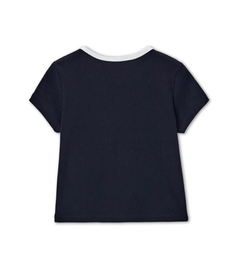 T-shirt in costina