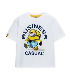 T-shirt Minions bianca