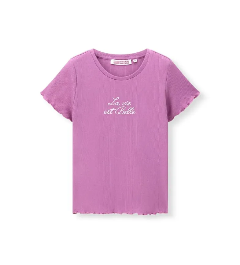 T-shirt ricamata