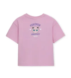T-shirt rosa pokémon