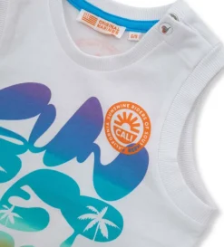 T-shirt smanicata