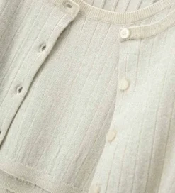 Twin-set in filo di cotone